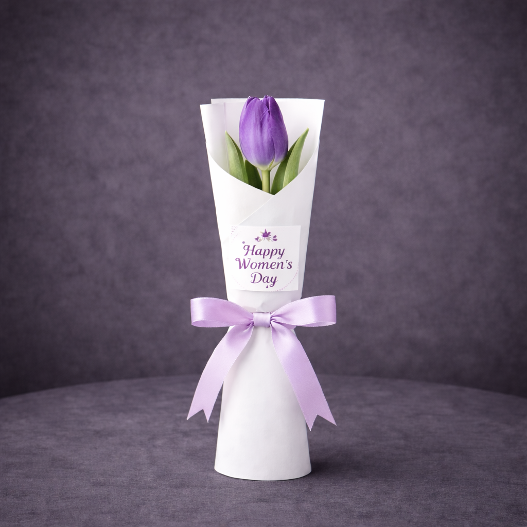 Women’s Day Tulip Purple